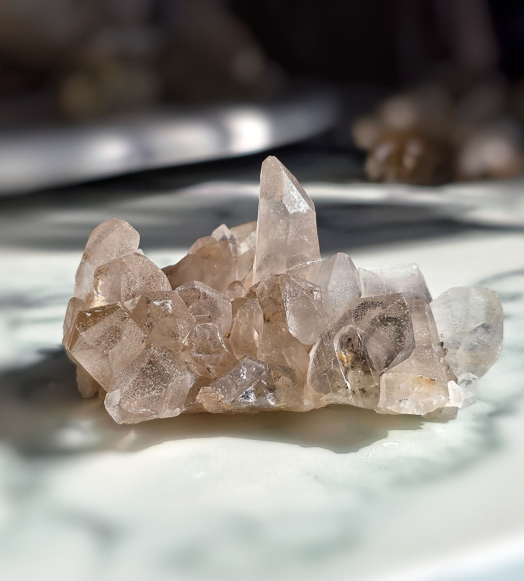 Smoky Himalayan Quartz Cluster - 228g #427
