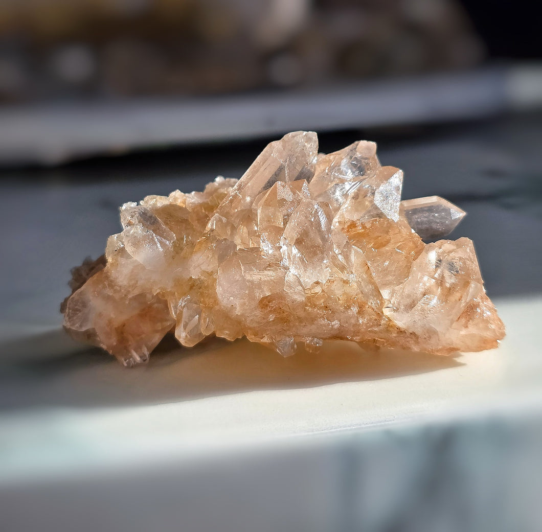 Peach Himalayan Quartz Cluster - 212g #430