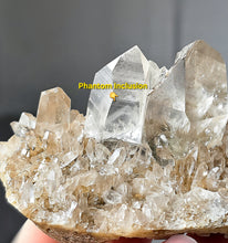 画像をギャラリービューアに読み込む, Golden Himalayan Quartz Cluster with Phantom Inclusion - 191g #432
