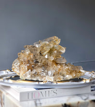 画像をギャラリービューアに読み込む, | RARE | High Grade Golden Smoky Himalayan Quartz Cluster - Large 2.64kg #438
