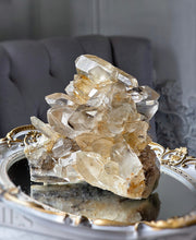 画像をギャラリービューアに読み込む, | RARE | High Grade Golden Smoky Himalayan Quartz Cluster - Large 2.64kg #438
