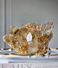 Load image into Gallery viewer, | RARE | Golden Smoky Himalayan Quartz Cluster - 1.25kg #439
