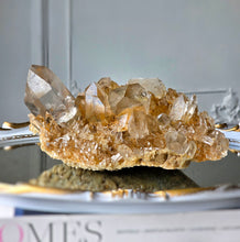 Load image into Gallery viewer, | RARE | Golden Smoky Himalayan Quartz Cluster - 1.25kg #439

