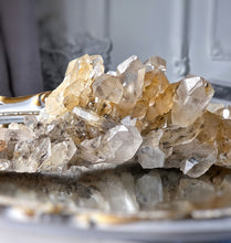 画像をギャラリービューアに読み込む, | RARE | High Grade Golden Smoky Himalayan Quartz Cluster - 1.03kg #442
