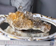 画像をギャラリービューアに読み込む, | RARE | High Grade Golden Smoky Himalayan Quartz Cluster - 1.03kg #442
