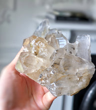 Load image into Gallery viewer, Golden Smoky Himalayan Quartz Cluster - 542g #448

