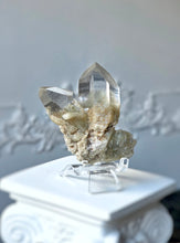 Load image into Gallery viewer, Green Phantom Himalayan Quartz on Stand- mini 76g #450
