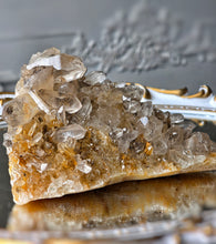 將圖片載入圖庫檢視器 Golden Smoky Himalayan Quartz Cluster - 587g #452
