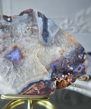Load image into Gallery viewer, Blue Flower Agate Slab - 390g #107
