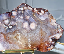 Load image into Gallery viewer, Blue Flower Agate Slab - 382g #90
