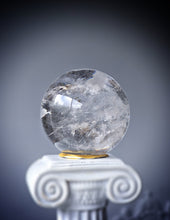 Load image into Gallery viewer, Clear Quartz Sphere - small 197g #139
