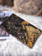Load image into Gallery viewer, Golden Healer x Black Tourmaline &amp; Mica Plate / Thick Slab / Tray - 3.2kg #105
