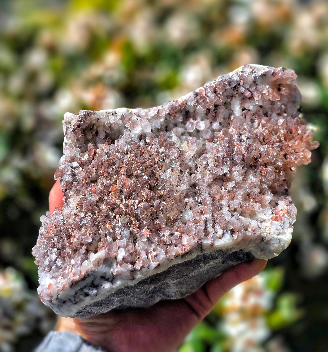 50% OFF | Red Phantom Quartz Cluster - 1.43kg #11