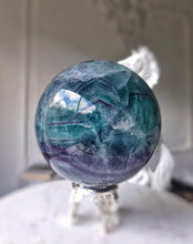 이미지를 갤러리 뷰어에 로드 , Large Rainbow Fluorite Sphere - 3.5kg #307
