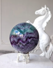 이미지를 갤러리 뷰어에 로드 , Large Rainbow Fluorite Sphere - 2.77kg #308
