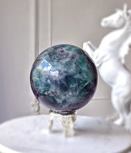이미지를 갤러리 뷰어에 로드 , Large Rainbow Fluorite Sphere - 2.77kg #308
