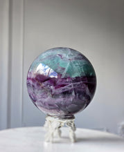 画像をギャラリービューアに読み込む, Large Rainbow Fluorite Sphere - 2.43kg #313
