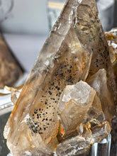 이미지를 갤러리 뷰어에 로드 , Smoky Citrine Quartz x Mica Cluster on Clear Stand - 1.67kg #370
