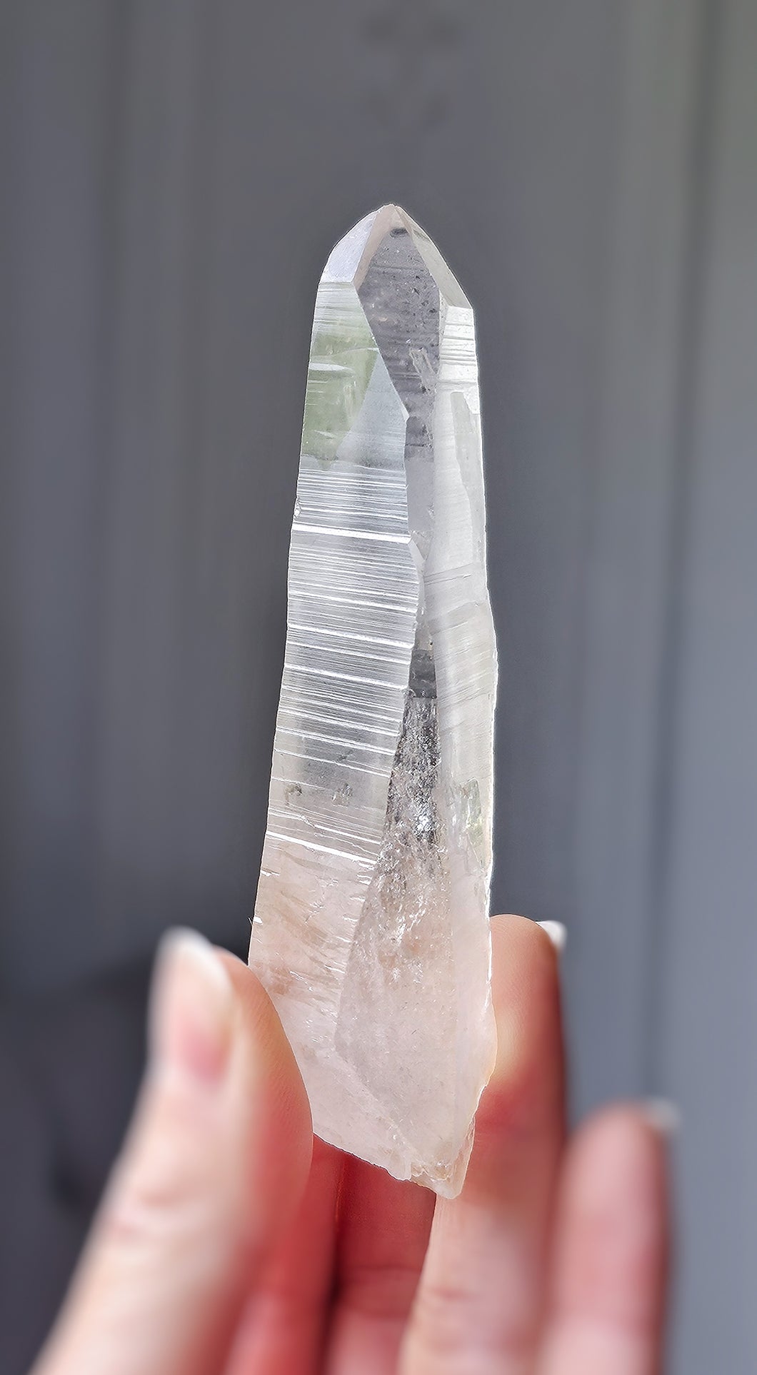 Smoky Clear Lemurian Seed Quartz - 71g #355