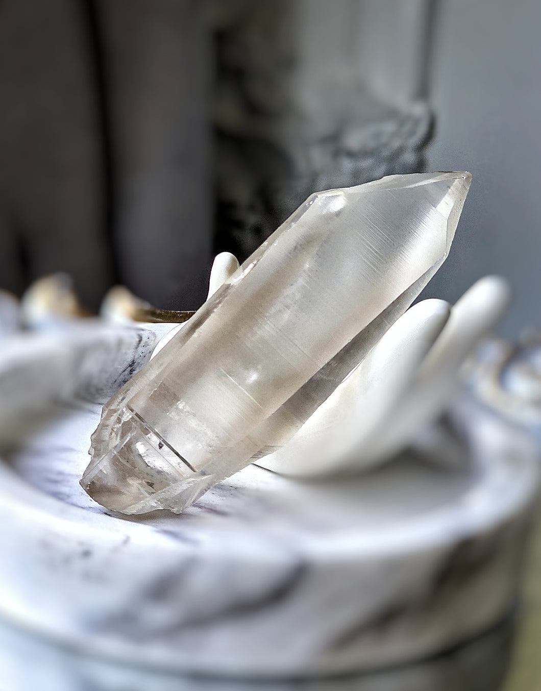 Smoky Lemurian Seed Quartz - 86g #350