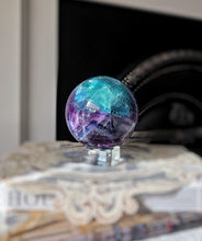 이미지를 갤러리 뷰어에 로드 , Rainbow Fluorite Sphere - 1.6kg #18
