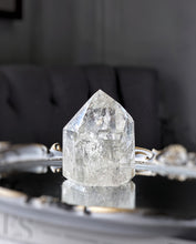 이미지를 갤러리 뷰어에 로드 , Clear Quartz Tower - Short Chunky 426g #340
