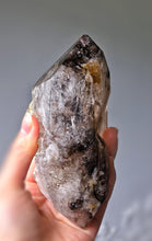 이미지를 갤러리 뷰어에 로드 , Elestial Smoky Skeleton / Skeletal Quartz with Red Rutilated - 593g #327
