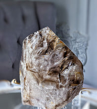 將圖片載入圖庫檢視器 Large Elestial Smoky Skeleton / Skeletal Quartz on Stand - 2.08kg #4
