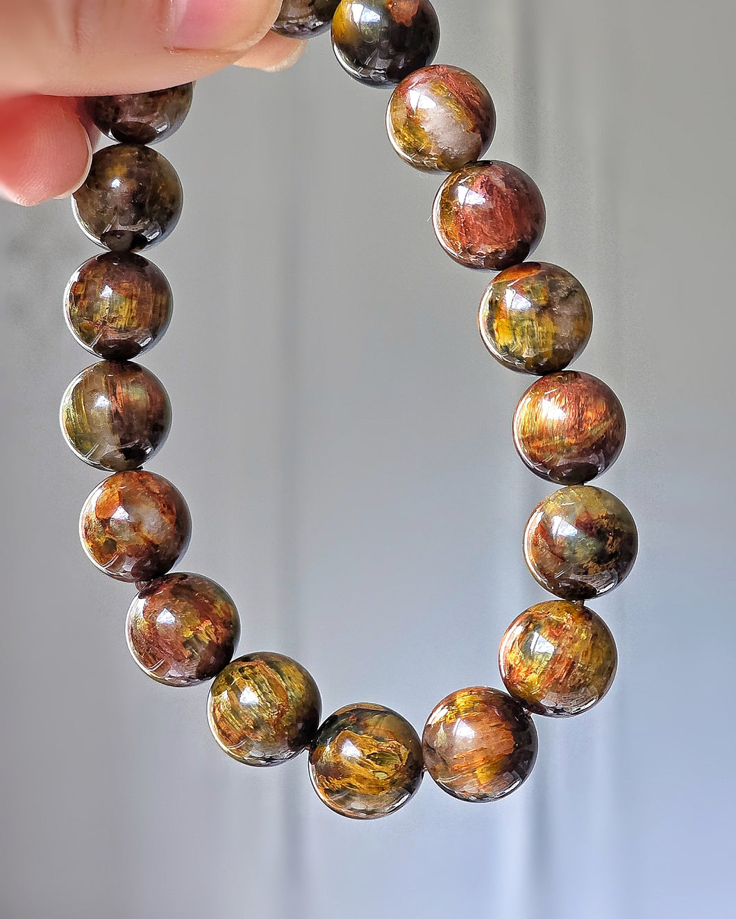 Golden Pietersite Bracelet - 12mm #1