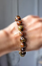 將圖片載入圖庫檢視器 Golden Pietersite Bracelet - 12mm #1
