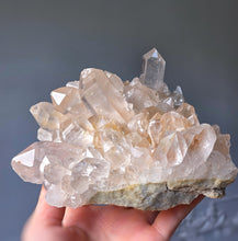 Load image into Gallery viewer, Peach Himalayan Quartz Cluster - 866g #479
