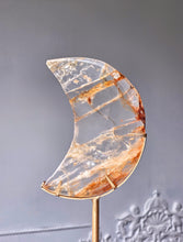 Load image into Gallery viewer, Golden Healer Moon on Gold Stand - 291g #100
