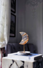 Load image into Gallery viewer, Golden Healer Moon on Gold Stand - 291g #100
