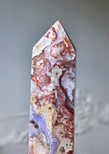 Load image into Gallery viewer, Ocean Jasper x Purple Agate Tower - 755g #14

