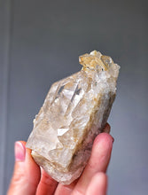Load image into Gallery viewer, Golden Healer Quartz Cluster - small 131g #421

