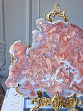 Load image into Gallery viewer, Large Pink &amp; Blue Agate Slab - 1.14kg #7
