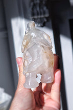 画像をギャラリービューアに読み込む, Flower Agate Elephant Carving - 345g #285
