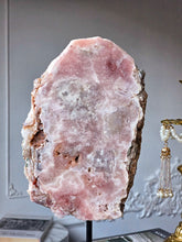 Load image into Gallery viewer, Pink Amethyst on Black Stand - 1.56kg #19
