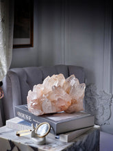 Load image into Gallery viewer, Large Peach Himalayan Quartz Cluster - 3.38kg #494
