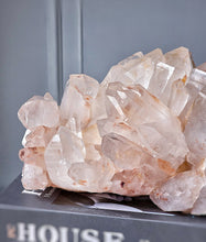 Load image into Gallery viewer, Large Peach Himalayan Quartz Cluster - 3.38kg #494
