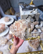 Load image into Gallery viewer, High Grade Pink Himalayan Quartz Cluster - 1.36kg #518
