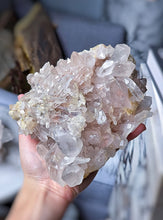 Load image into Gallery viewer, High Grade Pink Himalayan Quartz Cluster - 1.36kg #518
