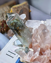 Load image into Gallery viewer, | Rare | Large Pink Himalayan x Garden Quartz Cluster - 4.55kg #520
