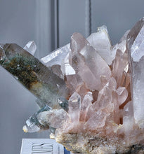 Load image into Gallery viewer, | Rare | Large Pink Himalayan x Garden Quartz Cluster - 4.55kg #520
