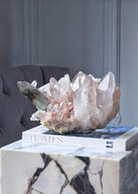 Load image into Gallery viewer, | Rare | Large Pink Himalayan x Garden Quartz Cluster - 4.55kg #520
