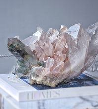 Load image into Gallery viewer, | Rare | Large Pink Himalayan x Garden Quartz Cluster - 4.55kg #520
