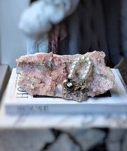 Load image into Gallery viewer, | 50% OFF | Green Phantom Pink Himalayan Quartz Cluster - 1.03kg #535

