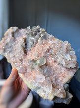 Load image into Gallery viewer, | 50% OFF | Green Phantom Pink Himalayan Quartz Cluster - 1.03kg #535
