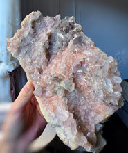 Load image into Gallery viewer, | 50% OFF | Green Phantom Pink Himalayan Quartz Cluster - 1.03kg #535
