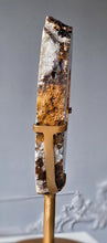 이미지를 갤러리 뷰어에 로드 , Large Citrine Quartz Portal / Ring on Gold Stand - 2.87kg #535
